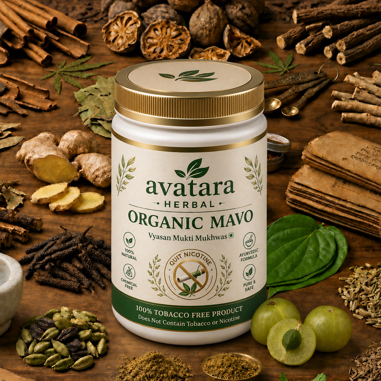 Before and After using Organic Mavo infographic